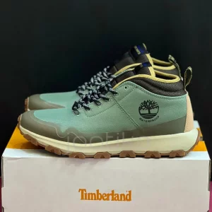 نیم بوت تیمبرلند وینسور تریل سبز Timberland Winsor Trail Mid Hiking Boot