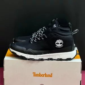 نیم بوت تیمبرلند وینسور تریل مشکی سفید Timberland Winsor Trail Mid Hiking Boot