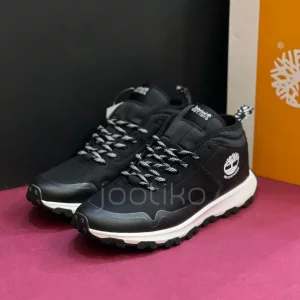 نیم بوت تیمبرلند وینسور تریل مشکی سفید Timberland Winsor Trail Mid Hiking Boot