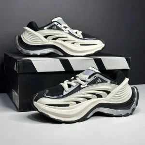 آدیداس ایکس ال جی متاویو سفید مشکی نقره‌ای متالیک adidas XLG Metawave