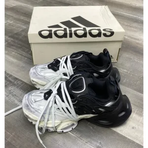 آدیداس رانر اکس ال جی دیلاکس سفید مشکی adidas XLG Runner Deluxe White Black