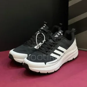 کفش رانینگ آدیداس مردانه مشکی سفید adidas More Than Speed