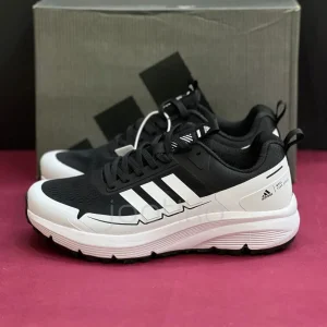 کفش رانینگ آدیداس مردانه مشکی سفید adidas More Than Speed