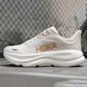 هوکا باندی 9 کرم بژ Hoka Bondi 9 Vanilla Birch 1162012-VCH