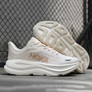 هوکا باندی 9 کرم بژ Hoka Bondi 9 Vanilla Birch 1162012-VCH