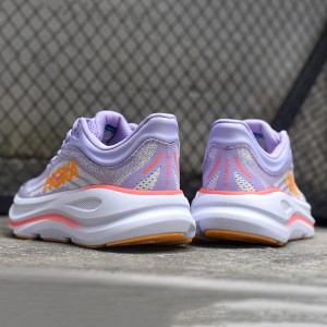 هوکا باندی 9 بنفش نارنجی Hoka Bondi 9 Aster Flower Starlight Glow 1162012-AGH