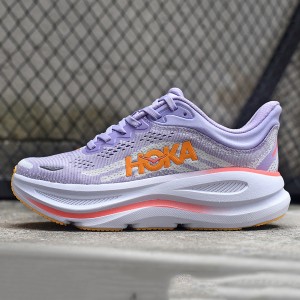 هوکا باندی 9 بنفش نارنجی Hoka Bondi 9 Aster Flower Starlight Glow 1162012-AGH