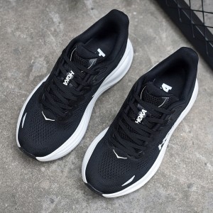 هوکا باندی 9 مشکی سفید Hoka Bondi 9 Black White 1162011-BWHT