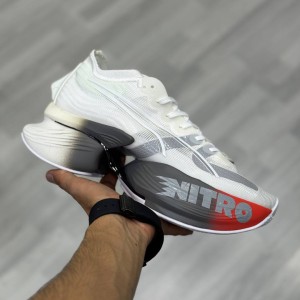 پوما فستروید نایترو سفید خاکستری Puma Fastroid Nitro White Silver Cherry Tomato 379068-04