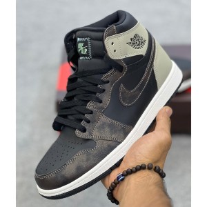 جردن وان های لایت آرمی راست شدو پاتینا Jordan 1 High Light Army Rust Shadow Patina MSTR