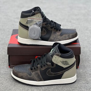 جردن وان های لایت آرمی راست شدو پاتینا Jordan 1 High Light Army Rust Shadow Patina MSTR
