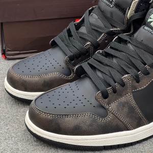 جردن وان های لایت آرمی راست شدو پاتینا Jordan 1 High Light Army Rust Shadow Patina MSTR