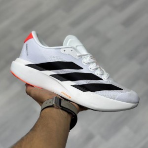 آدیداس آدیزیرو اوو اس ال سفید مشکی نارنجی adidas Adizero Evo SL White Black Orange