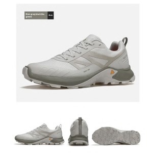 کفش پیاده روی هامتو طوسی زیتونی مدل HUMTTO 160648A-2