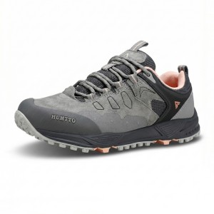 کفش پیاده روی هامتو طوسی صورتی مدل HUMTTO 350420B-3