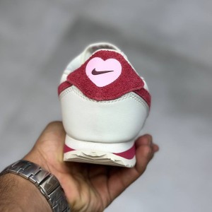 نایک کورتز ولنتاین سفید قرمز Nike Cortez SE Valentine’s Day FZ5167-133
