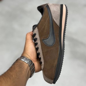 نایک کورتز قهوه‌ای مشکی ولوت Nike Cortez ’23 Velvet Brown FJ5180-200