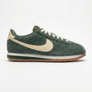 نایک کورتز سبز تیره کرم Nike Cortez Vintage Green Gum FJ2530-301