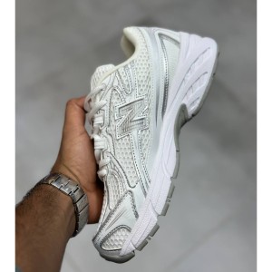 نیوبالانس 740 سفید سیلور متالیک New Balance 740