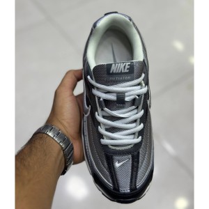 نایک اینیشیتور نقره‌ای خاکستری مشکی سفید Nike Initiator Anthracite Metallic Cool Grey IB3083-001