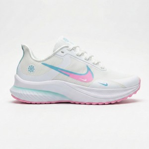نایک زوم ایکس سفید آبی صورتی روشن Nike Zoom X