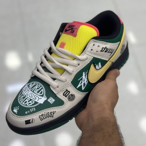 نایک دانک ایکس استاسی NIKE DUNK LOW X STUSSY