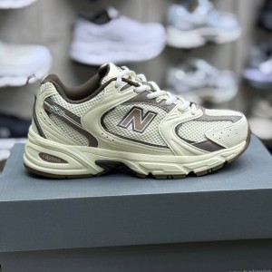کفش نیوبالانس 530 کرم شکلاتی New Balance MR530ASM