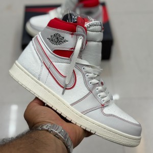 Jordan 1 Retro High Phantom Gym Red