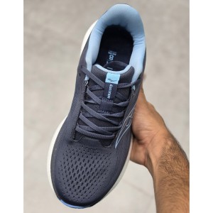 ساکنی راید 18 سرمه‌ای آبی روشن سفید Saucony Ride 18