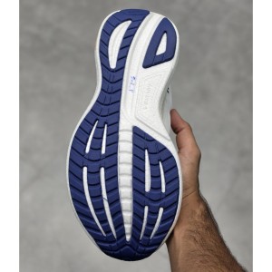 ساکنی راید 18 سفید آبی زرد Saucony Ride 18
