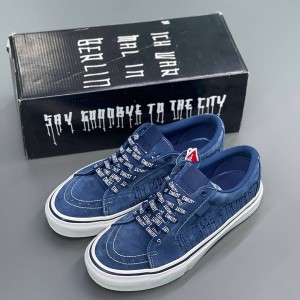 سیویلیست ایکس ونس اسکیت آبی تیره Civilist x Vans Skate Sk8-Low