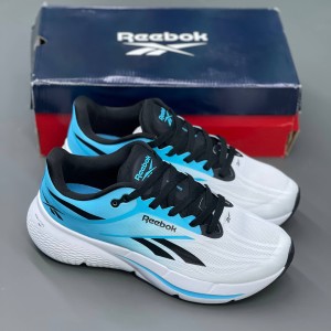 ریباک زیگنیشن سفید آبی مشکی Reebok Zignition White/Future Cyan
