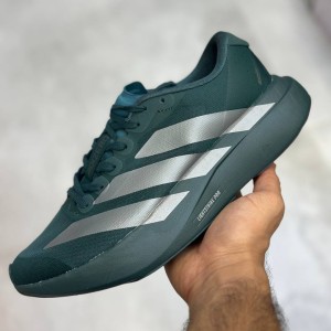 آدیداس آدیزیرو سبز تیره نقره‌ای متالیک adidas Adizero Evo SL Aurora Ivy JQ4663
