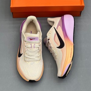 نایک ایر زوم پگاسوس کرم نارنجی بنفش Nike Air Zoom Pegasus 42