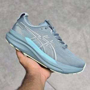 اسیکس ژل کایانو طوسی آبی ASICS GEL-KAYANO 33