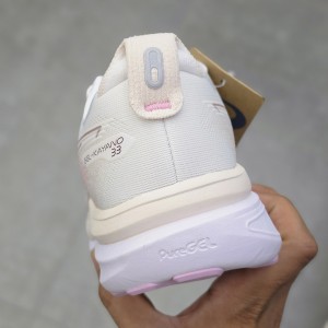 اسیکس ژل کایانو سفید شیری صورتی ASICS GEL-KAYANO 33