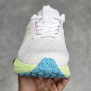 اسیکس ژل کایانو سفید لیمویی صورتی آبی ASICS GEL-KAYANO 33