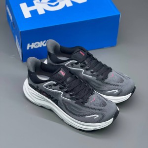 کفش هوکا کلیفتون 10 زغالی مشکی Hoka Clifton 10