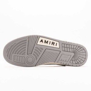 AMIRI Skel Top Low grey white