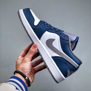 Jordan 1 Low True Blue 553560-412