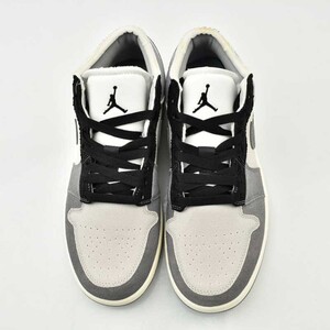 DZ4135-002 Nike Air Jordan 1 Low Craft Black Tech Grey