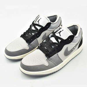 DZ4135-002 Nike Air Jordan 1 Low Craft Black Tech Grey