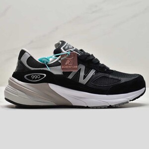 New Balance 990v6 MiUSA Black Grey White W990BK6