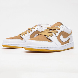 جردن وان همپ وایت Jordan 1 Low Hemp White