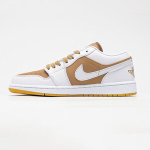 جردن وان همپ وایت Jordan 1 Low Hemp White