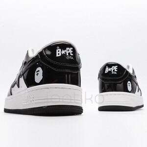 بتینگ ایپ بیپ استا A Bathing Ape Bape Sta Low Black