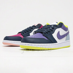 جردن وان پرپل مجنتا Jordan 1 Low Purple Magenta