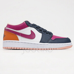 جردن وان پرپل مجنتا Jordan 1 Low Purple Magenta