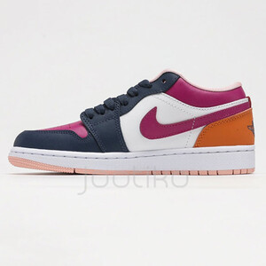 جردن وان پرپل مجنتا Jordan 1 Low Purple Magenta