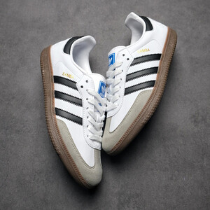 آدیداس سامبا کلود وایت کور بلک adidas Samba OG Cloud White Core Black